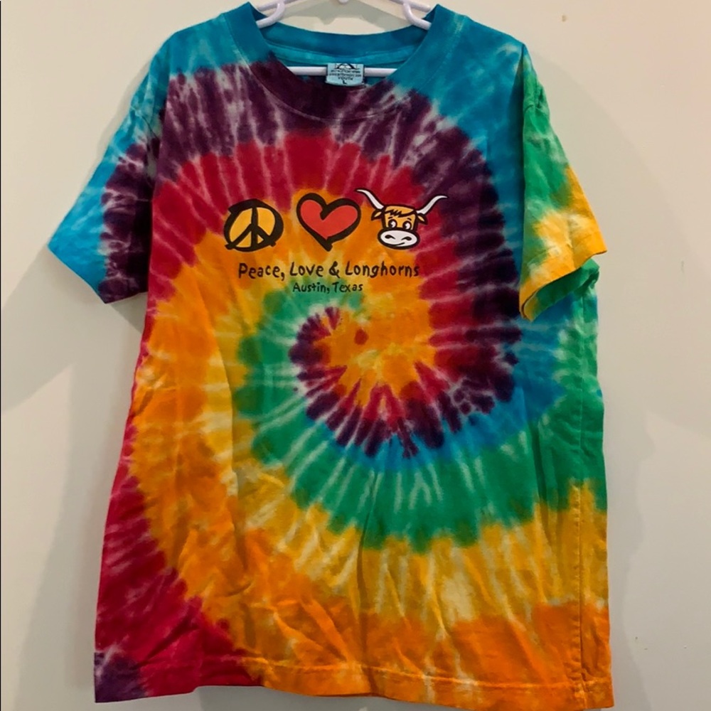 Kids Austin Texas Tie Dye T-Shirt